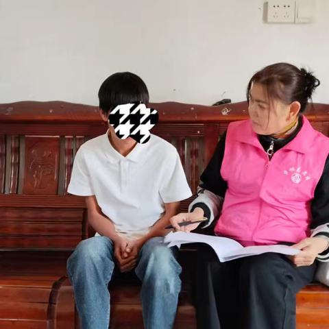 隆广镇妇联开展2026年寒假期间特殊儿童走访活动
