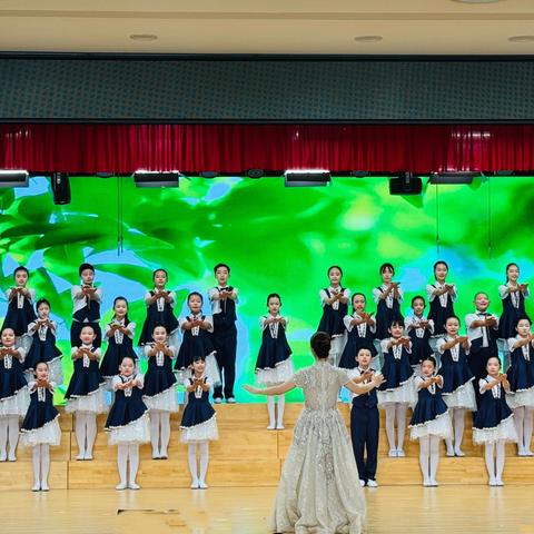 “马兰花开遍太行山”美育工程暨“万物有声，莲池和鸣”莲池区第六届中小学合唱展演——莲池区冀英学校“梦之声合唱团”