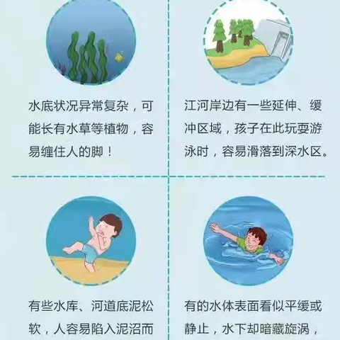 远离危险水域，预防溺水事件