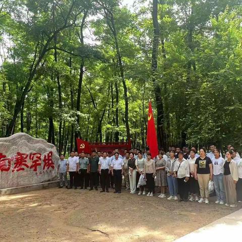 西寨林场赴民权林场参观学习森林经营与管理先进经验和做法