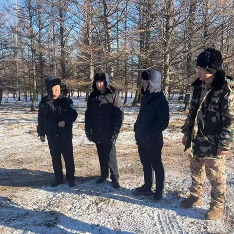 五岔沟林业局党组成员、副局长刘欣到好森沟林场督导检查森林可持续经营试点工作