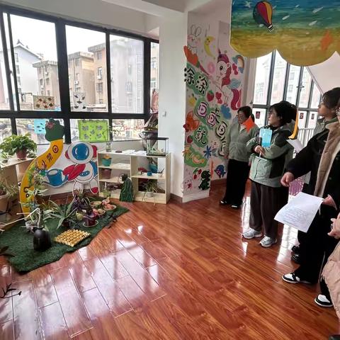 生命之趣   植物之美——八公山区幼儿园开展自然角观摩活动