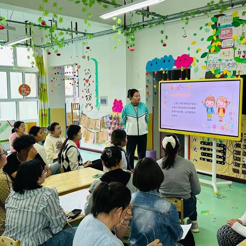 倾听童声，理解童心：一对一倾听与儿童表征的再思考——托里县第三幼儿园教研活动