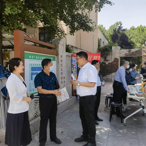 【乐居甸柳】济南市档案馆到甸柳新村街道开展“档案进社区‘双报到’志愿服务活动”