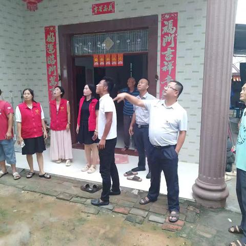迎战台风“美莎克”，乐安村人大代表下沉一线筑牢防汛安全屏障