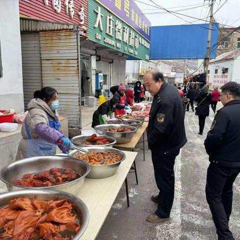 【食安护佳节】垛庄市场监管所开展春节前食品安全检查