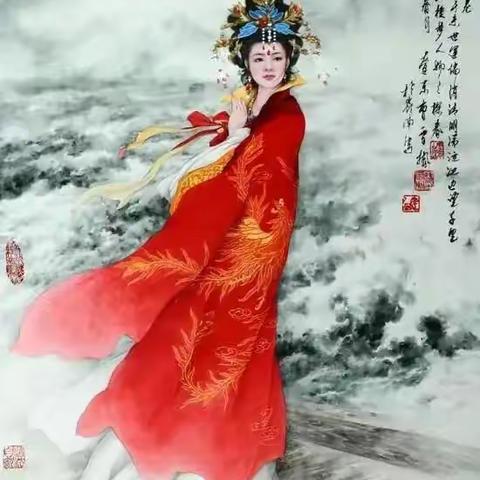 曹雪枫人物国画作品欣赏