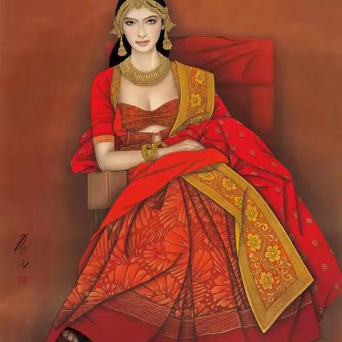 异国情调仕女图