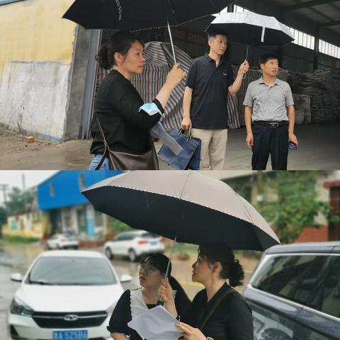 冒雨勘验获赞誉 热情服务暖民心