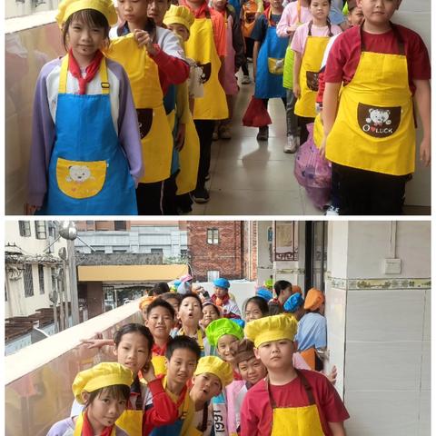 烟火气里的小美好 | 县西小学四（7）班烹饪课纪实