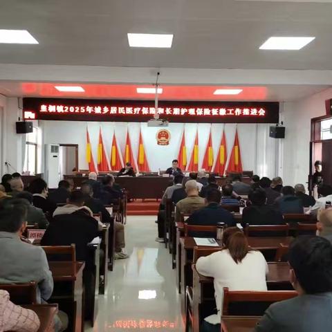 皇桐镇召开2025年城乡居民基本医疗保险和长期护理保险工作推进会