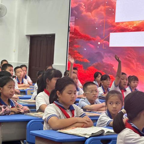 文昌市清澜中心小学2023-2024学年度第二学期语文科协同课堂赛课活动