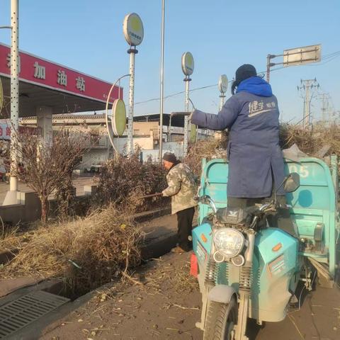 【行动正当时】上团城镇元旦、春节期间环境整治简报（1月11日）