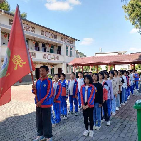 “九九重阳节，浓浓敬老情”—泉上初级中学走进敬老院开展“重阳节”活动