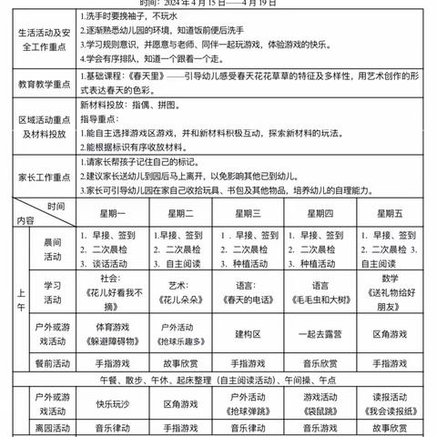 小3班第7周速递