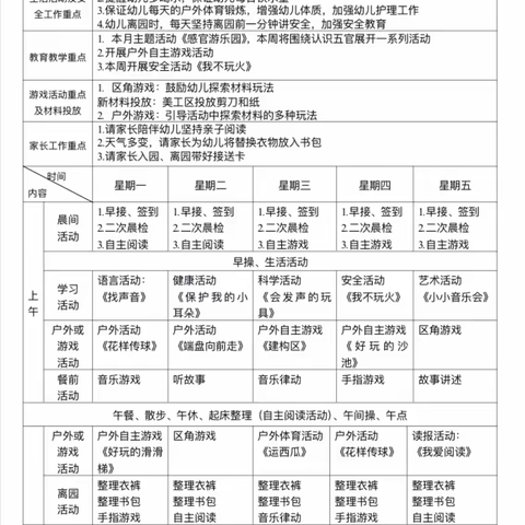 小3班第13周速递