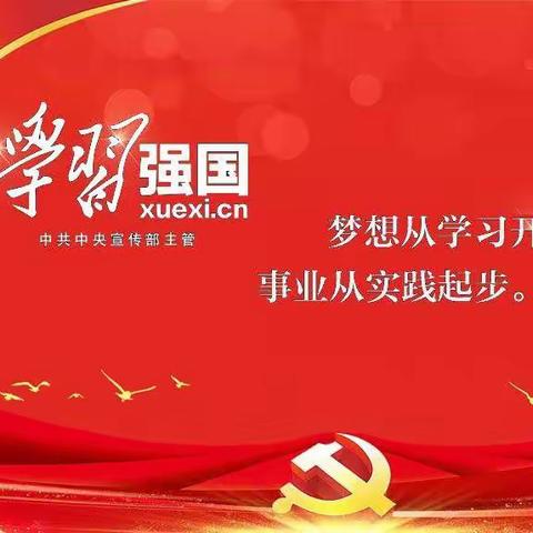 学习强国 强己强国 —— 二（1）中队