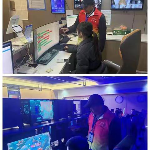 顶山所关爱工作站开展网吧监督巡查