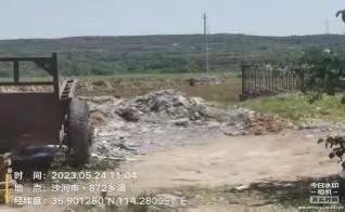 建设“四型”机关 督导乡村建筑垃圾整改