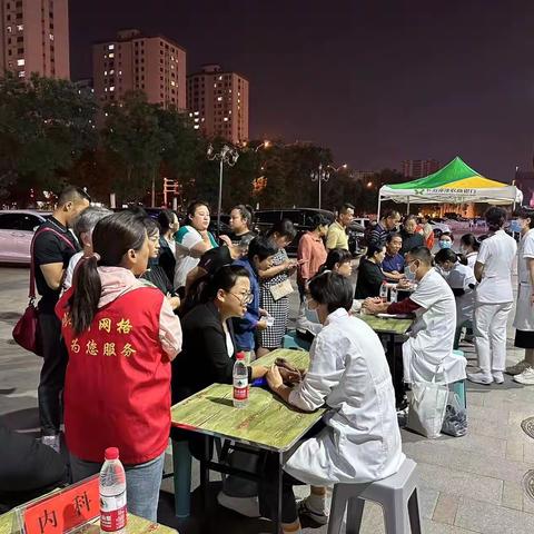 义诊活动进社区 便民服务暖人心