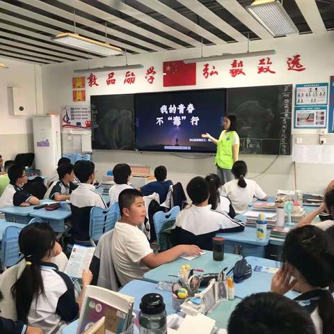 黄家湖中学禁毒宣传活动