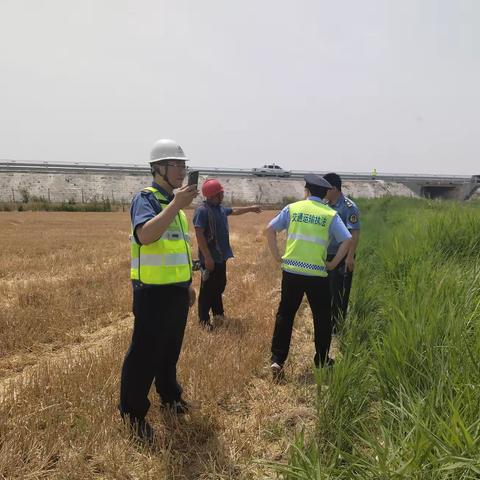 【乐陵路管中心】及时制止非法施工，切实维护路产路权