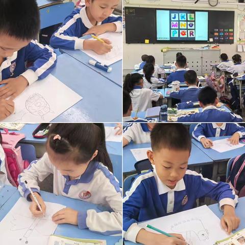 宝科实学科主题活动之小学英语二年级“字母小宇宙、创意大冒险”比赛