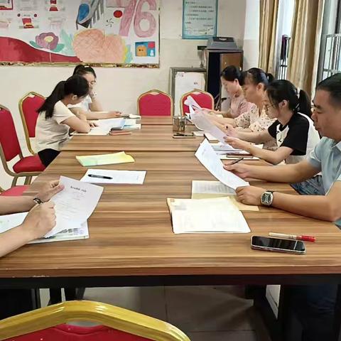 牙叉实验学校小学语文组集体备课活动