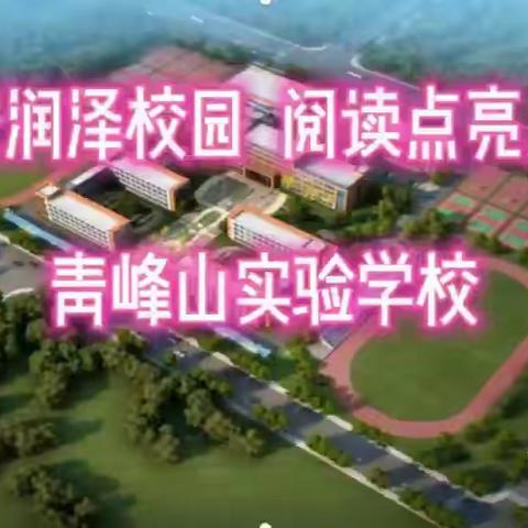 书香润泽校园 阅读点亮人生 ——实验中学青峰山校区“书香校园”建设汇报视频