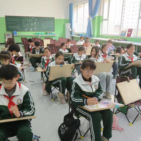 课后服务展新风——文冠小学美术社团展示