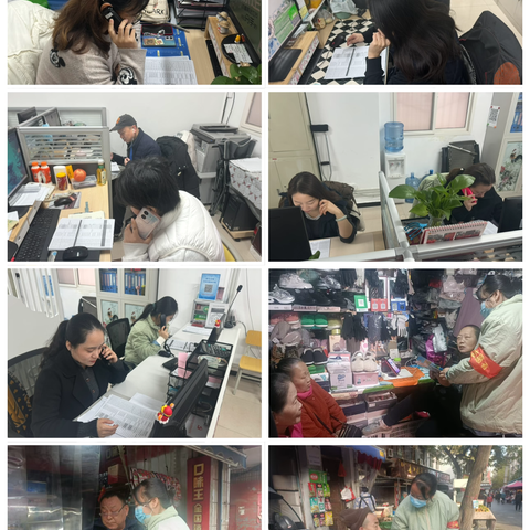 孟家巷社区持续开展医保催缴活动