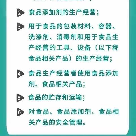 一图读懂《食品安全法》