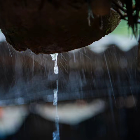 雨中油坊千年古窑