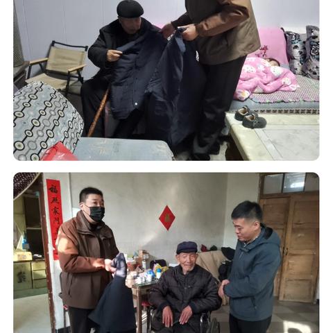 【高陵区退役军人事务局】寒冬送温暖   棉衣暖人心