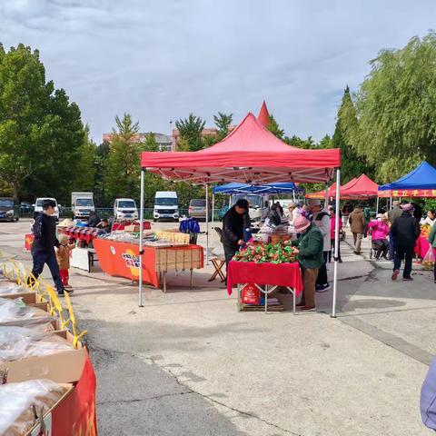 智远街道济炼社区开展“黄河大集接地气，防非宣传护民生”宣传活动