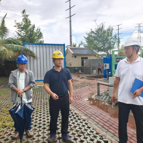 市水务集团第五小组开展中秋国庆期间安全生产检查工作