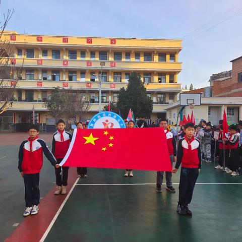 板桥街道西边完小2024年冬季运动会