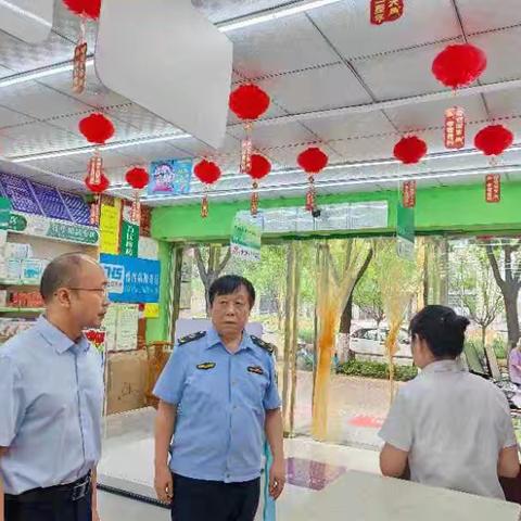 高陵区市场监督管理局开展极端天气药品经营和使用质量监管
