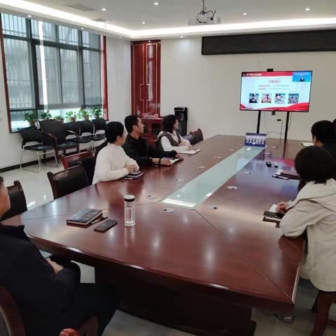 灞桥区退役军人事务局组织系统干部线上参加“学业务 强能力 优服务”大讲堂活动