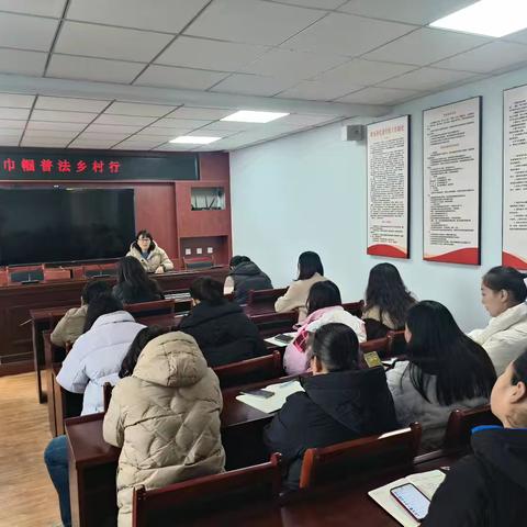 浆水镇妇联开展“巾帼普法乡村行”宣传活动