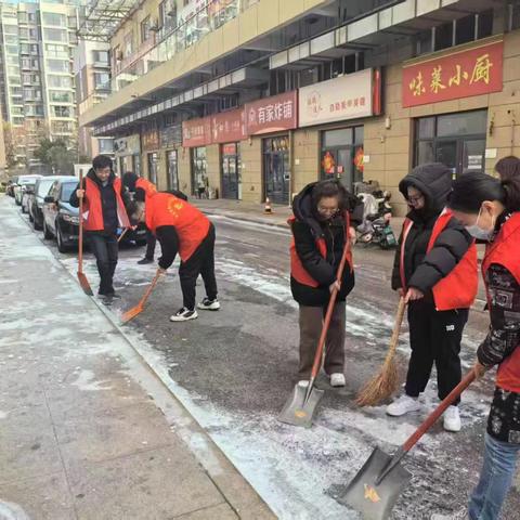 雪花飘舞洒满地 “门前五包”来落实