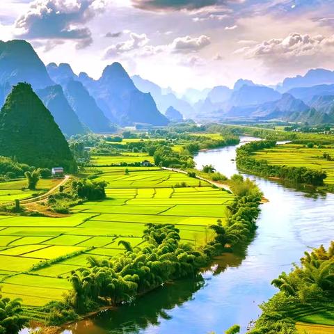 桂林山水、德天瀑布、张家界9日游