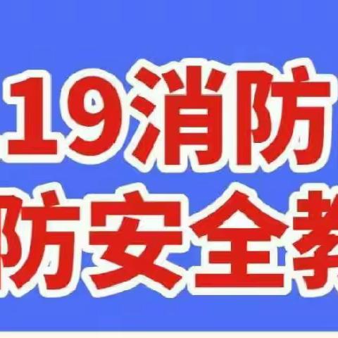 “安全泰山重      教育急先锋”王堡小学“119”教育宣传系列活动风采