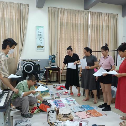 琼台师范学院首届文创产品设计大赛终评现场