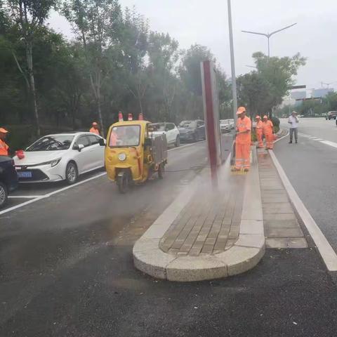 【航天基地城市管理和综合执法局】做好夏季卫生环境保障工作，全力助力国卫复审