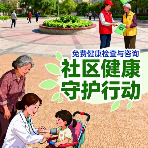 西一路街道广场社区：健康守护行动进万家