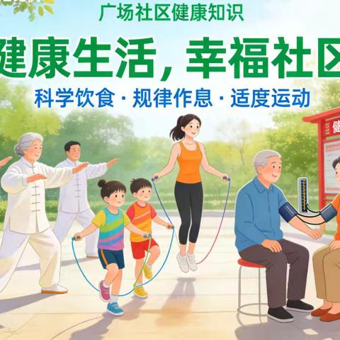 西一路街道广场社区爱国卫生运动：共建健康生活环境