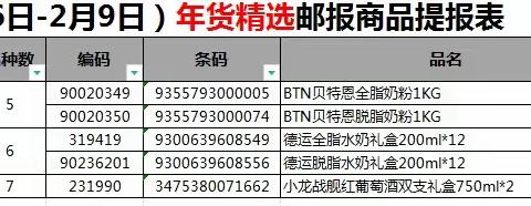 汉地尚街店03档进口邮报陈列执行