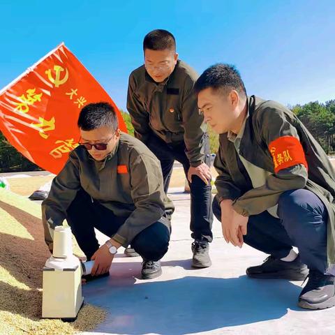 第九管理区布好“三局” ﻿护航秋收