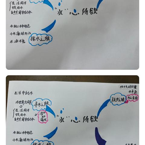 【马幼保教】马坊镇中心幼儿园大一班班本课程《“水”心所欲》课程故事